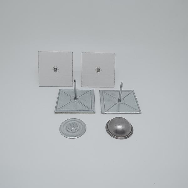 Anti Rust Metal Galvanized Steel Adhesive Stick Pins For Insulation Needle Firmly Fixes Material