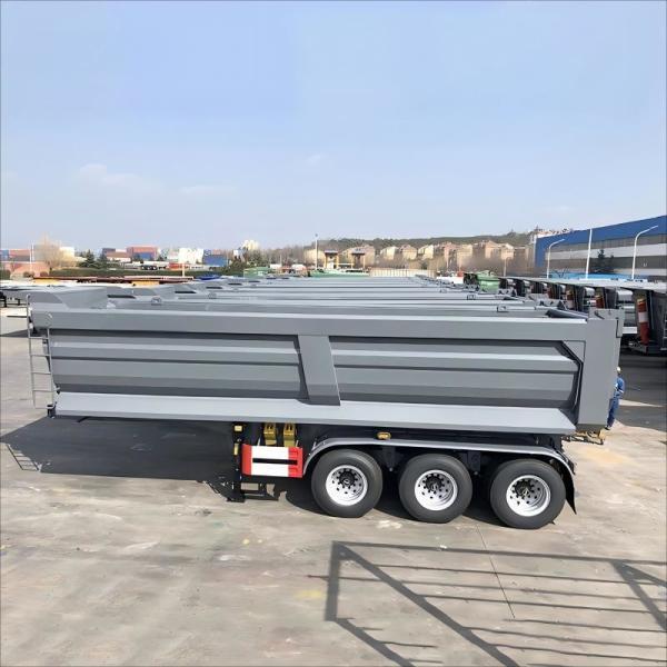 CIMC Factory Direct 6 axes Chinese camions de fret remorque décharge camions décharge semi-remorque