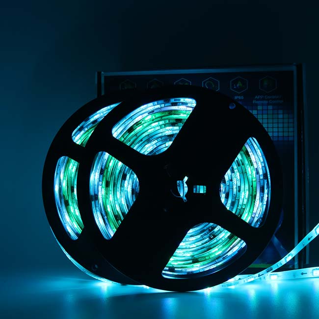 30LEDs/m DC12V SMD5050 4.8W/M красят изменяя прокладки СИД
