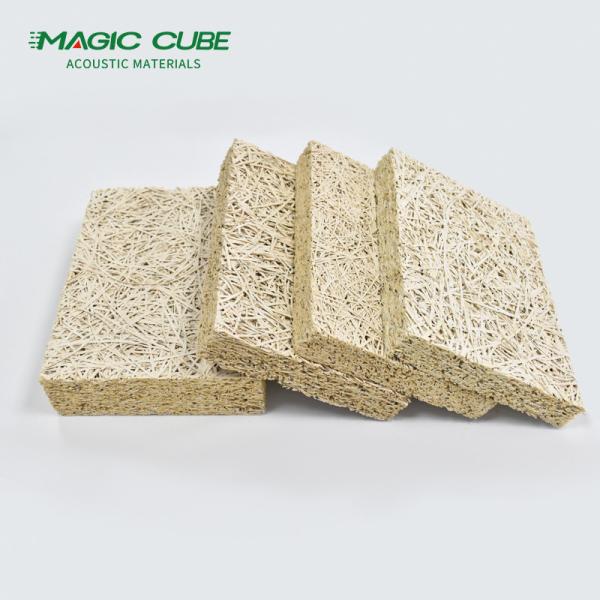 15mm/ 20mm/ 25mm/ 35mm Nails Installation Wood Wool Cement Board for Gym Acoustic Panels