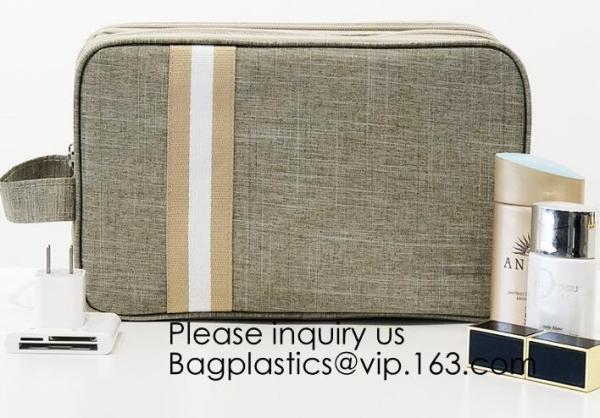 Wholesale Custom Logo Mini Small Blank Black Cotton Canvas Travel Cosmetic Pouch Makeup Bag, bagease, bagplastics pak