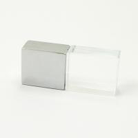 A vara de cristal pequena 2,0 8GB 16GB do ODM USB grava a luz do diodo emissor de luz de Logo With