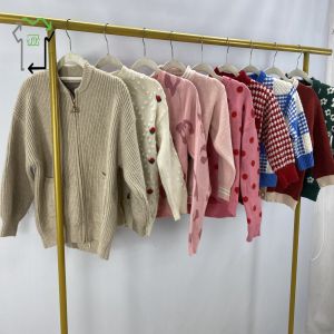Comfortable Second Hand Winter Sweater Warm Fashion Mixed Size For Children