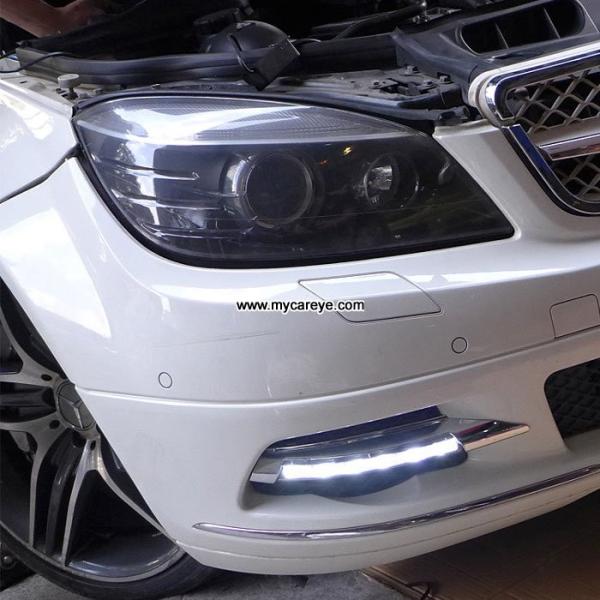 Mercedes Benz C-class W204 C180 C200 C230 C250 C260 C300 DRL Car LED driving Lights