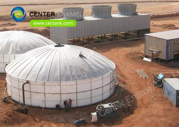 OSHA Armazenamento de grãos Silos de vidro fundido a aço Tanques de armazenamento de Dulk seco para armazenamento de cravo