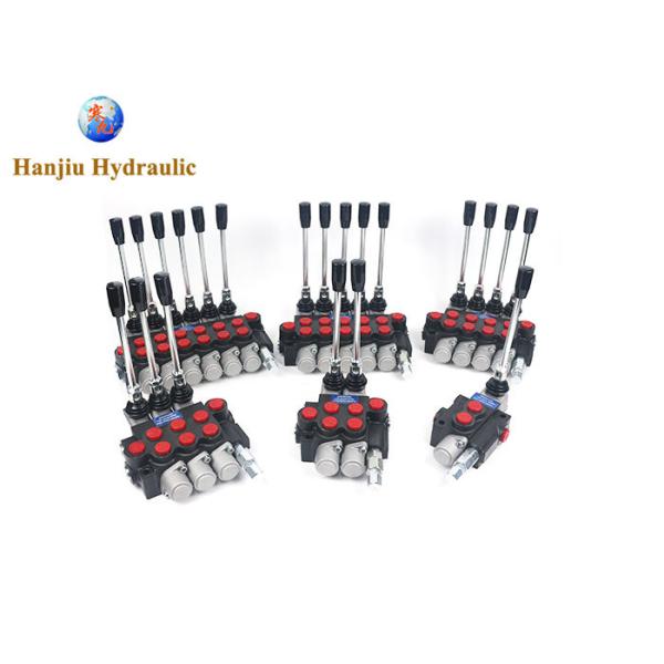 AKON Hydraulic monoblock valve pneumatic-electric valve with 4 spools