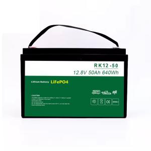 High-Efficiency 12V 120ah Lithium Ion Battery Pack Rectangle with LED Display