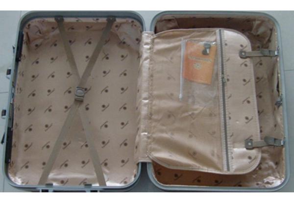 Key Lock Attached Travel Luggage Sets , Lightweight Hard Case Luggage Sets