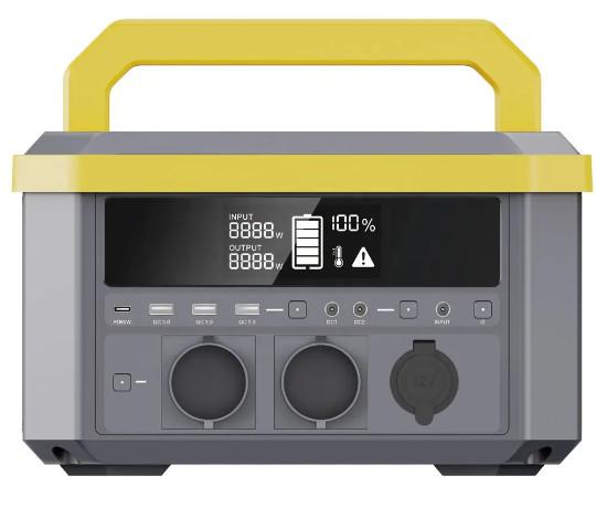 Outdoor Charging Lithium Portable Power Station 600w Portable Solar Generator For Camping