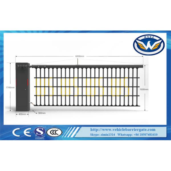 1Porta de barreira aérea de cerca de.6m com motor BLDC de alta potência 4o