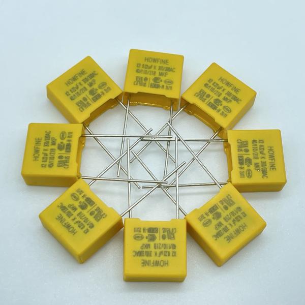 Anti Interference X2 Film Capacitor 310V-330V Tinned Copper Clad Steel Wire