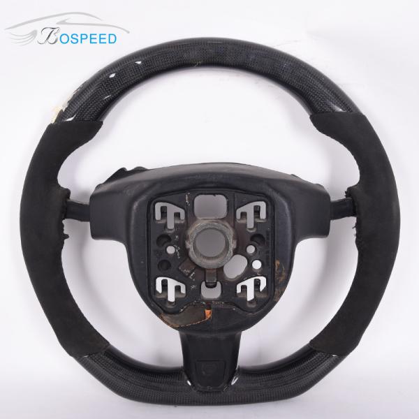 Carbon Fiber Porsche 991 Alcantara Steering Wheel 2022 Custom 380mm
