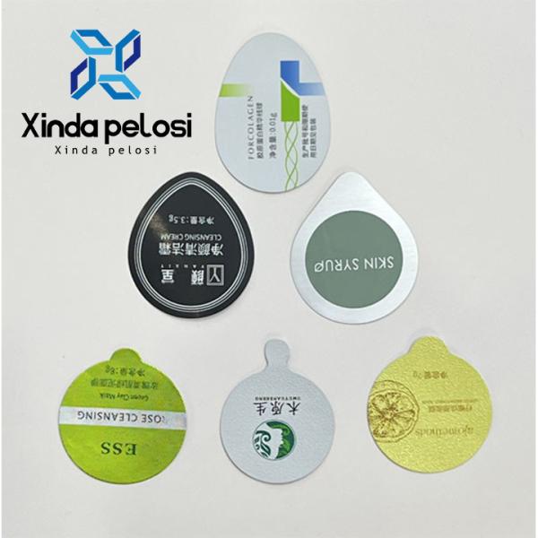 Heat Seal Foil Lids Aluminum Cooking Pans For Yogurt Milk Cheese Ice Cream Coffee