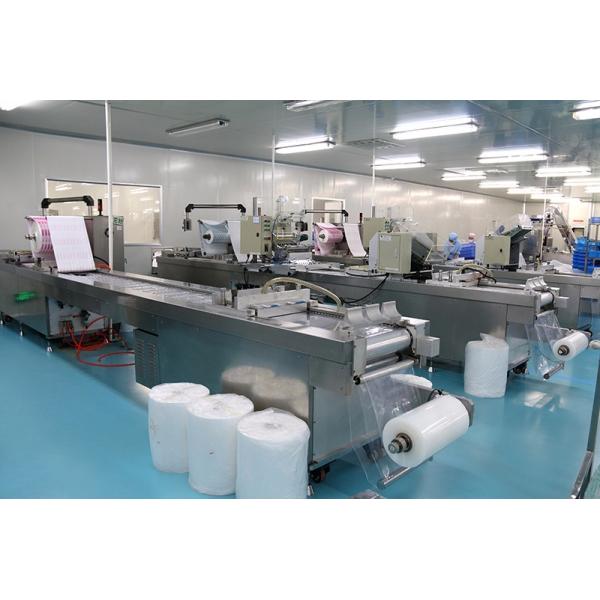 Практический одноразовый инфузионный комплект из ПВХ с регулятором потока 20 капель на 1 мл