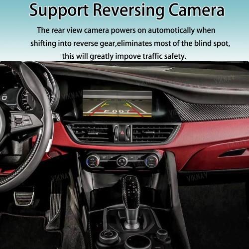 Boîte d'interface Viknav Linux pour Alfa Stelvio 2017-2019 sans fil CarPlay Android Auto