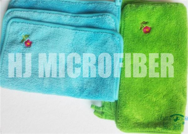 Super Soft And High Water Absorption Factory Direct Blue Printed Microfiber Cleaning Cloth  100%Economy  30X40cm