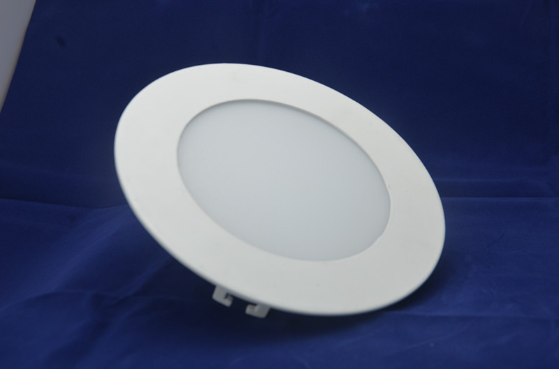 High Power Commercial 15 Watt Round LED Panel Light Flush Mount 50 - 60Hz 1500lm
