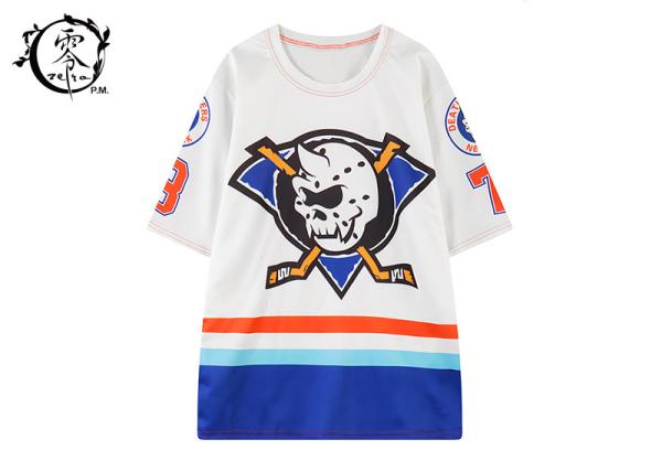 Custom New York Death Adders Shirts , Hockey Jersey Woman Mid Sleeve Shirts