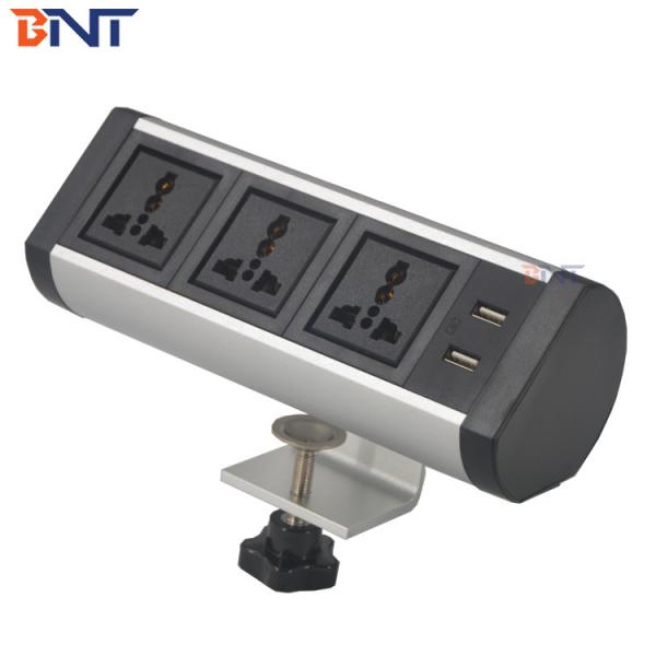 Audio System Use Desktop Power Outlet , Table Clamp Mount Power Outlet