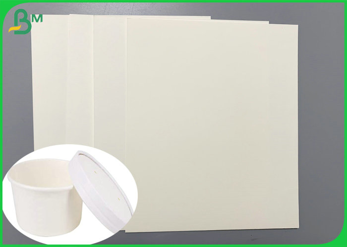 Printable PE 250gsm покрыло бумагу качества еды для чашек и крышек мороженого Printable PE 250gsm покрыло бумагу качества еды для чашек и крышек мороженого