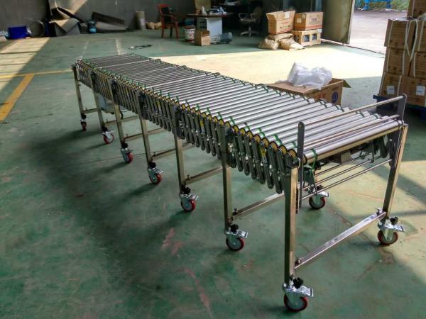 Flexible Powered Stainless Steel 304 Roller Conveyor