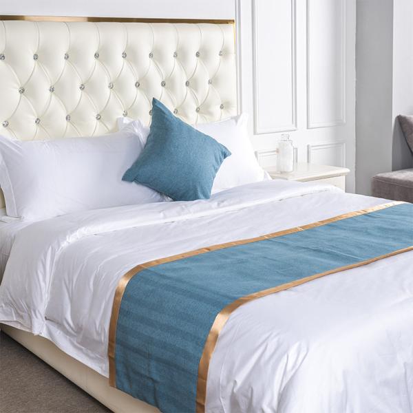 1.2m Cotton Bedspread Scarf For Hotel Decor Cushion Cover