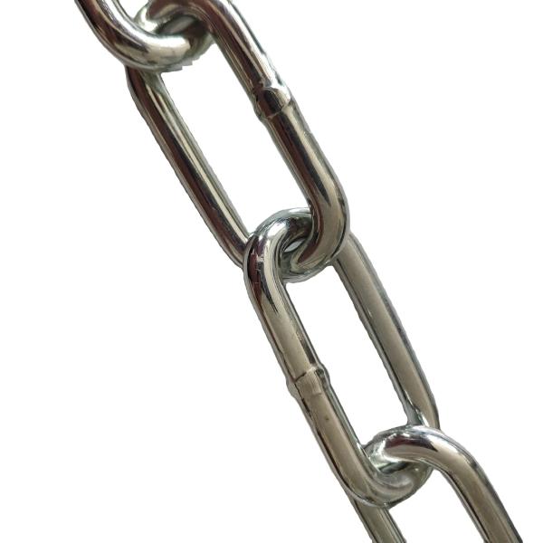 Загрузка подъемная оцинкованная цепь 3MM 4MM 5MM 6MM 8MM 10MM 12MM гладкая сварка DIN5685A короткая цепь ссылки