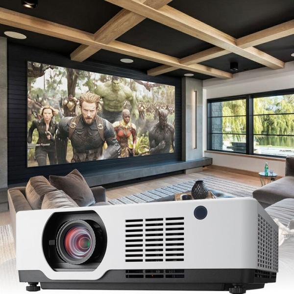 4K High Brightness 6500 Lumen Home Cinema Projector With HDR10 For Home Cinema