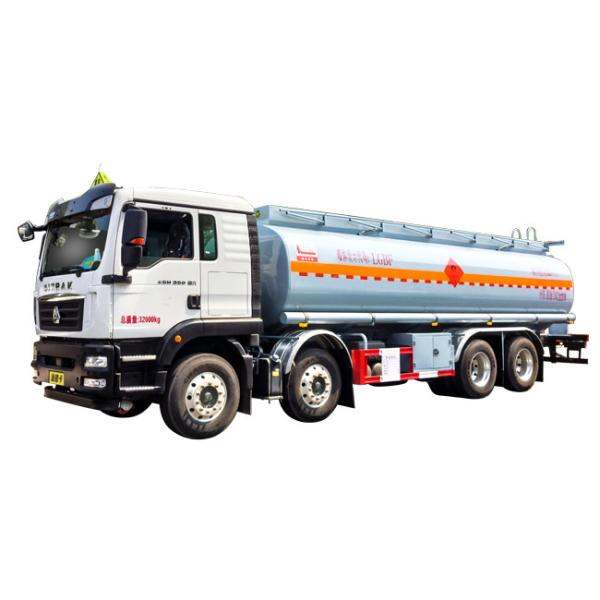 HOWO Chassis Chemical Liquid Tanker Truck 8x4 20CBM fuel delivery truck