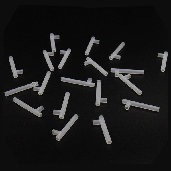 T Shape Clear Silicone Tube Transparent Waterproof 3 Way 3x5mm