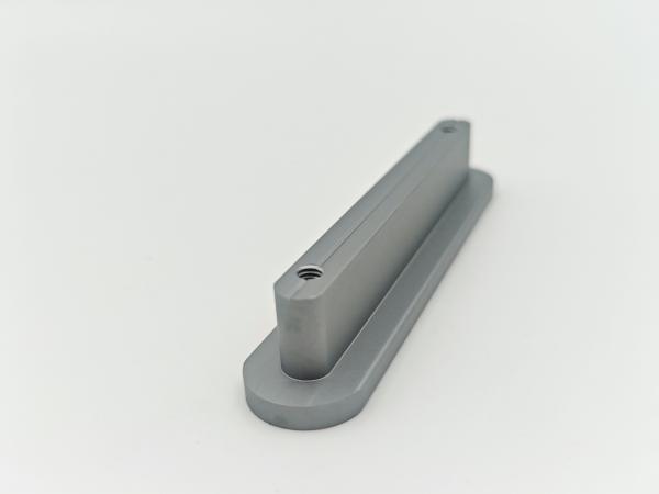 Kitchen Solid Aluminum Brushed Cabinet Handles , Wardrobe Door Handles