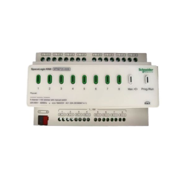 MTN6720-0008 Schneide SpaceLogic KNX 8 Channel 1-10V Dimmer