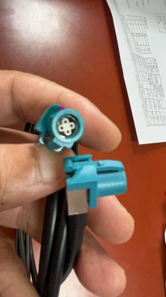 Servo Motor Connector Panel Mount 1000V Metal Plastic