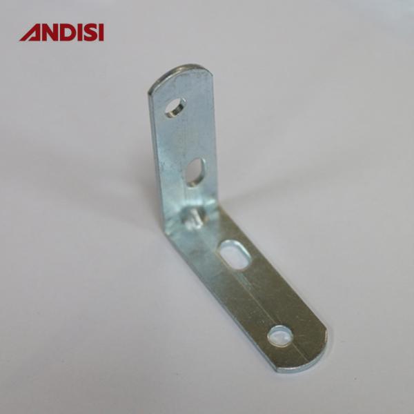 Iron Right Angle Brackets for Wood Furniture Joint Metal Corner Bracket 2mm Thickness