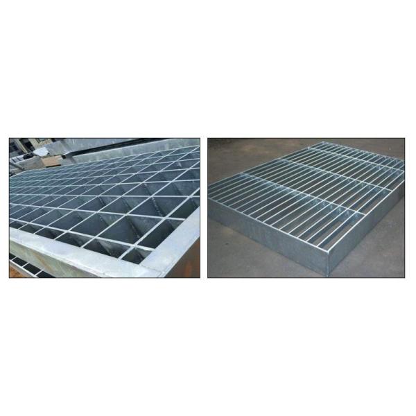 Welded GW-100 19-W-4 Spacing Heavy Duty Steel Grating Galvanized
