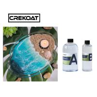 Tabela de alto brilho clara dura do rio da joia de Art Resin Epoxy For Coaster