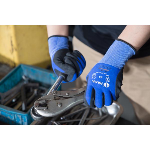 Red Grey Silicone Free Warehousing And Transportation Firm Grip Women's Gloves