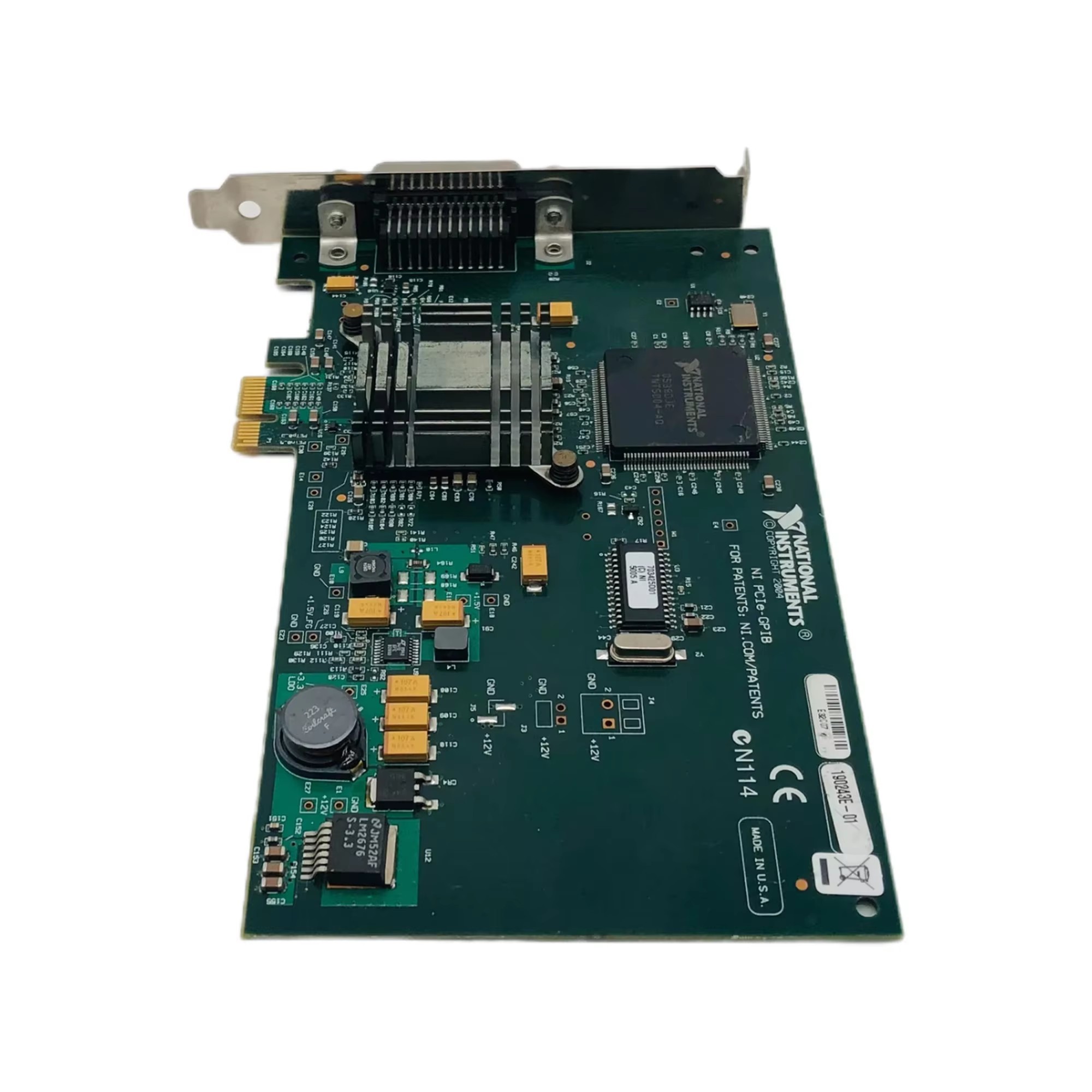 National Instruments PCIe-GPIB GPIB Instrument Control Device