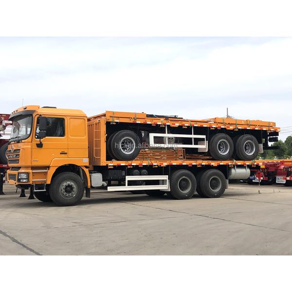 Top Design CIMC HUAJUN Stake Cargo Trailer with Double Box Fence Semi Trailer