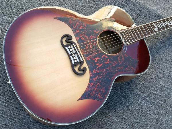 Factory Gibson custom Johnny cash G200 Acoustic Guitar,2018 Solid Spruce top 43  G200vs Maple Acoustic Guitar