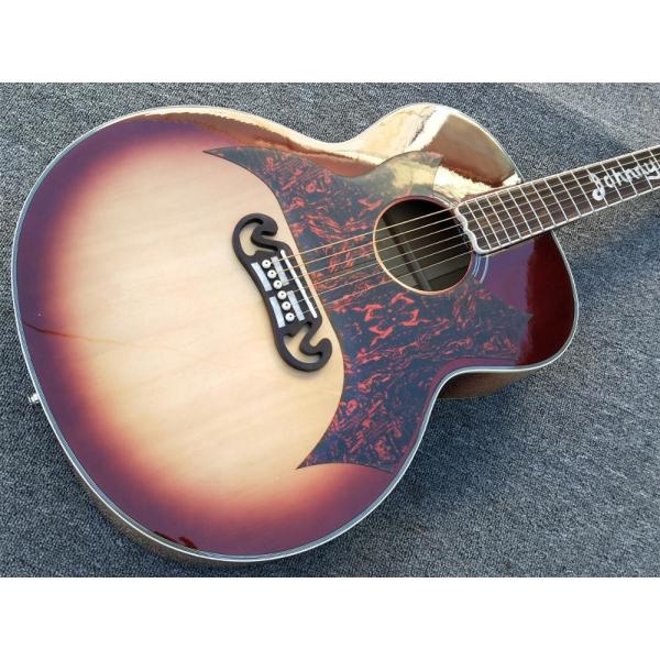Factory Gibson custom Johnny cash G200 Acoustic Guitar,2018 Solid Spruce top 43 