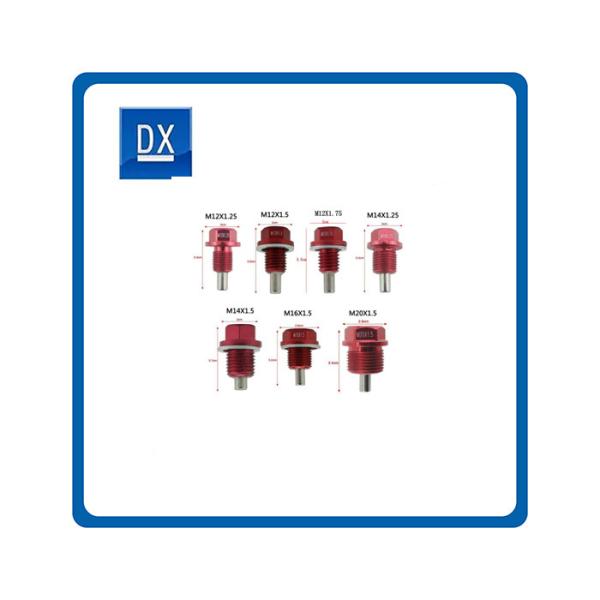All Size Screw Plug With Magnetic Aluminium Alloy Magnetic Oil Drain Bolt