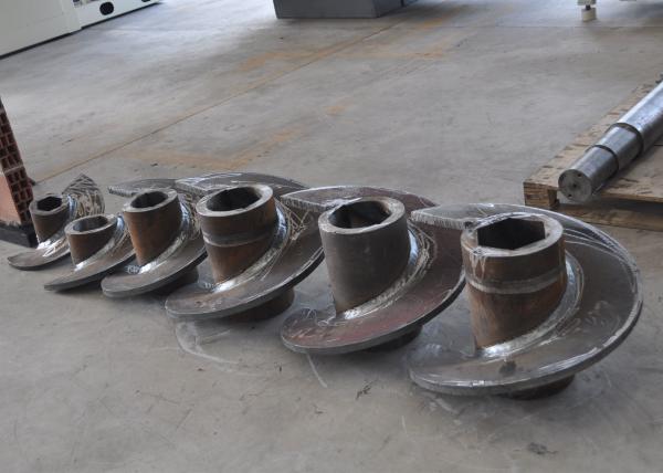 pièces de rechange de machine de fabrication de brique d'extrudeuse de vide foreuse, axe, alésoir, spirale