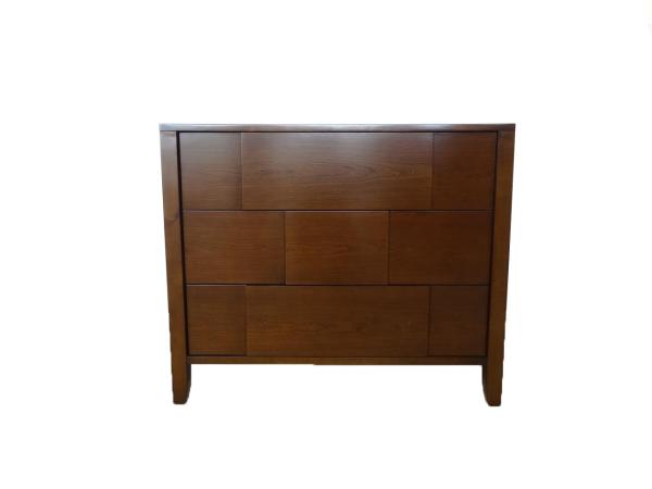 MDF Board Cherry Wood Dresser With Hidden Jewelry Drawers , Full Extension