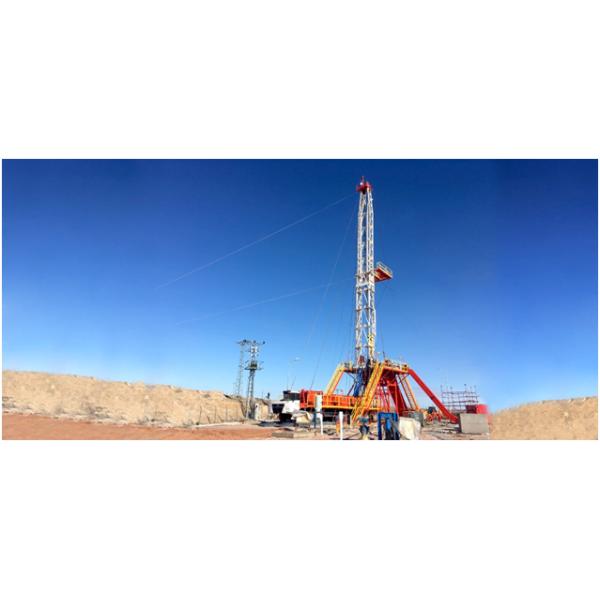 Номинальной буровая установка глубины 3200m Workover установленная тележкой