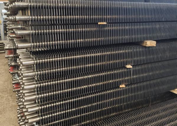 Durable And Efficient High Frequency Welded External Copper Aluminum H Fin Tube For Boiler
