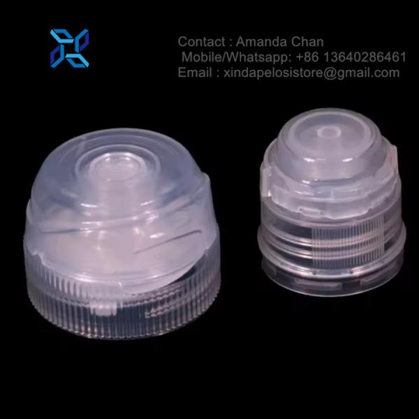 Свертываемая крышка пластиковой бутылки для подачи напитков