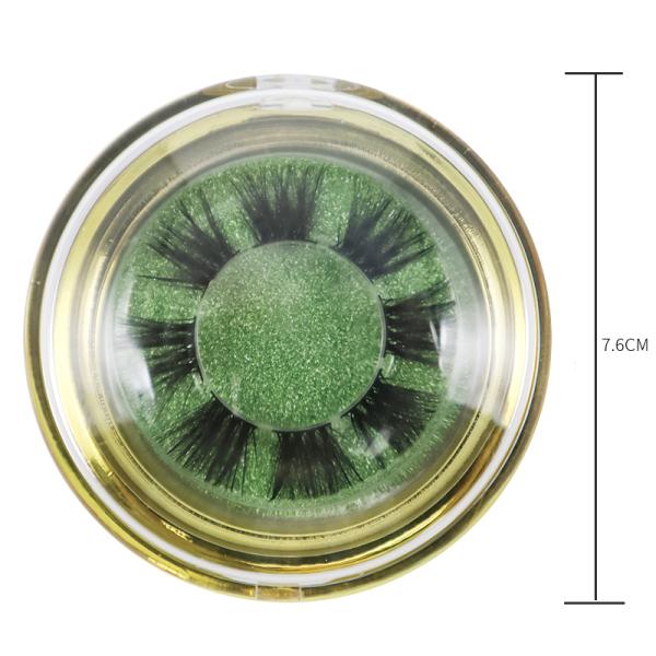 Ресница черной норки ресниц расширения 5D цвета 25mm естественной поддельной пушистой ложная