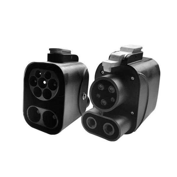 CE Approved Output Current 250A Qiaoyi 250A Ev Fast Charger Connector CCS2 to CCS1 Adapter for Electric Car Charging
