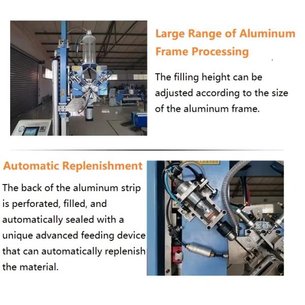 Мощная полностью автоматическая машина для заполнения молекулярных ситов для производства стекла IGU